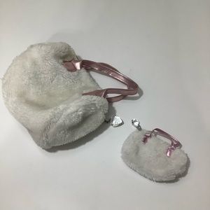Our generation off white matching purses bundle for the little one and the doll